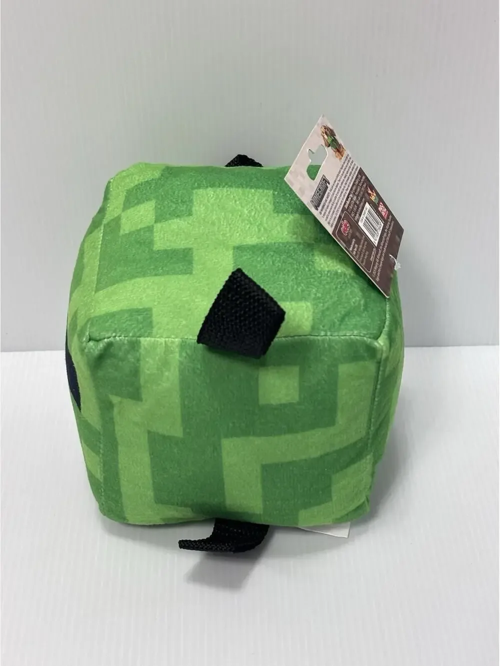 Minecraft Creeper Chewy Block Plush Square Stuffed Dog Toy Mojang NWT